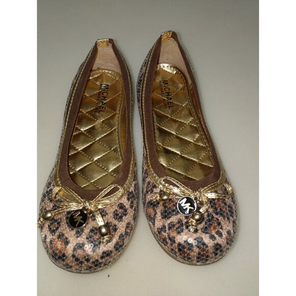 Michael Kors Girls Size 3 Ballet Flats - Picture 1 of 3